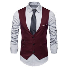 Load image into Gallery viewer, HEFLASHOR 2019 3Pc (jacket + Vest + Trouser) Male Business Dress Cultivate Spring Suit Solid Casual Office Suit Wedding Suits