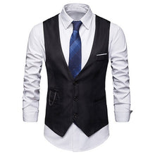 Load image into Gallery viewer, HEFLASHOR 2019 3Pc (jacket + Vest + Trouser) Male Business Dress Cultivate Spring Suit Solid Casual Office Suit Wedding Suits